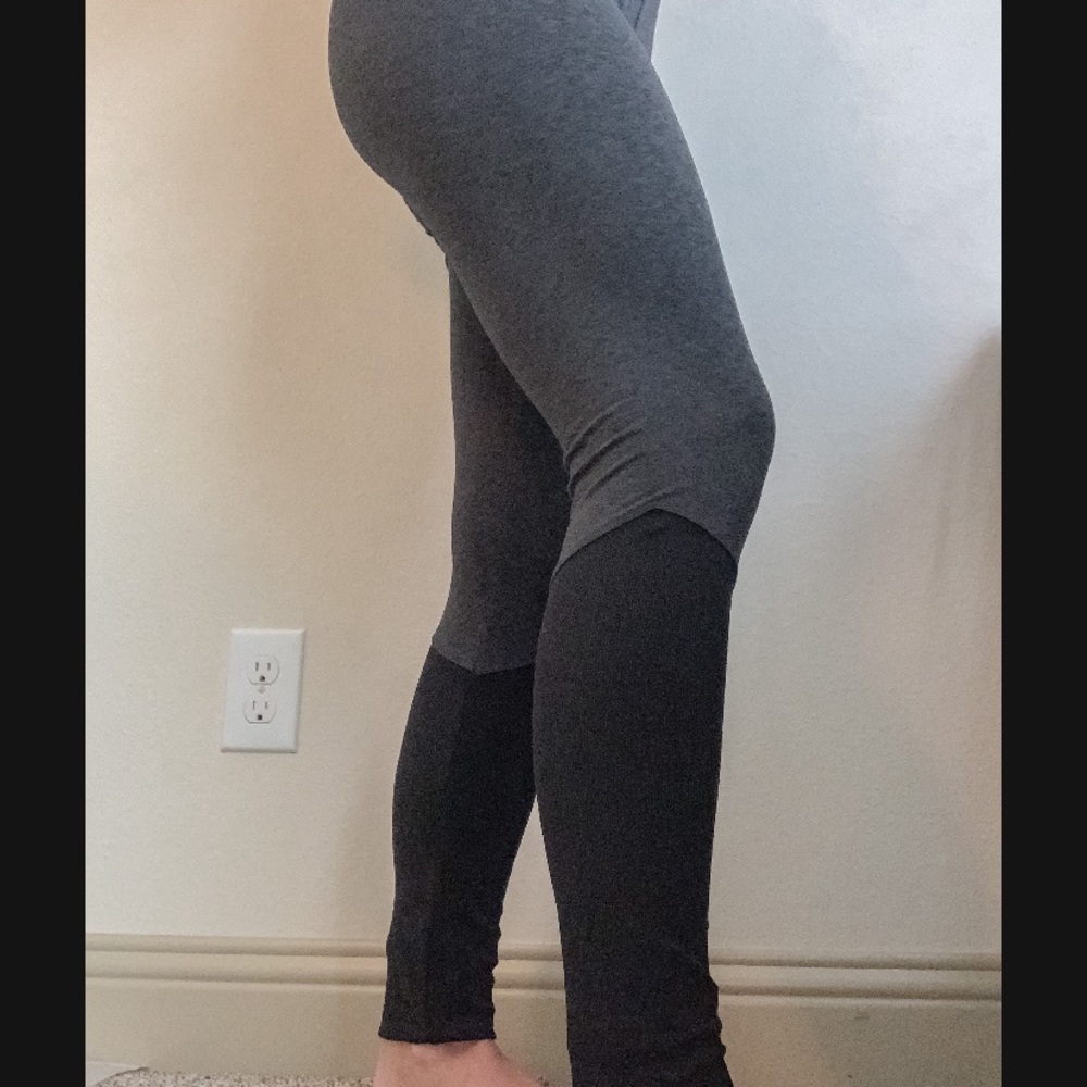 Half-ribbed leggings